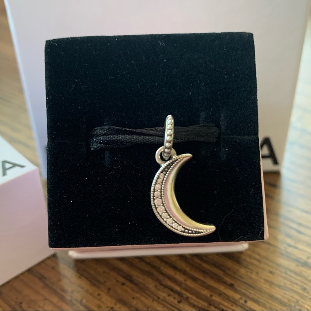 Retired Pandora Moon Pendant/ Charm
